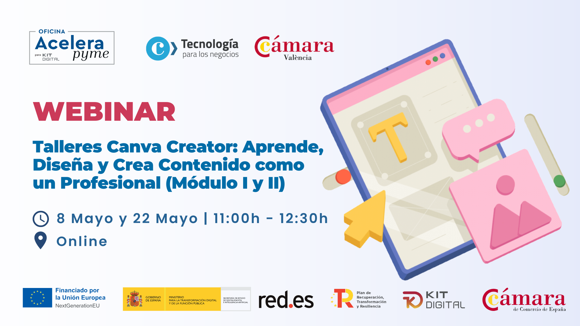 Talleres Canva Creator: Aprende, Diseña y Crea Contenido como un Profesional. Módulo II