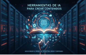 Herramientas de IA para crear contenidos
