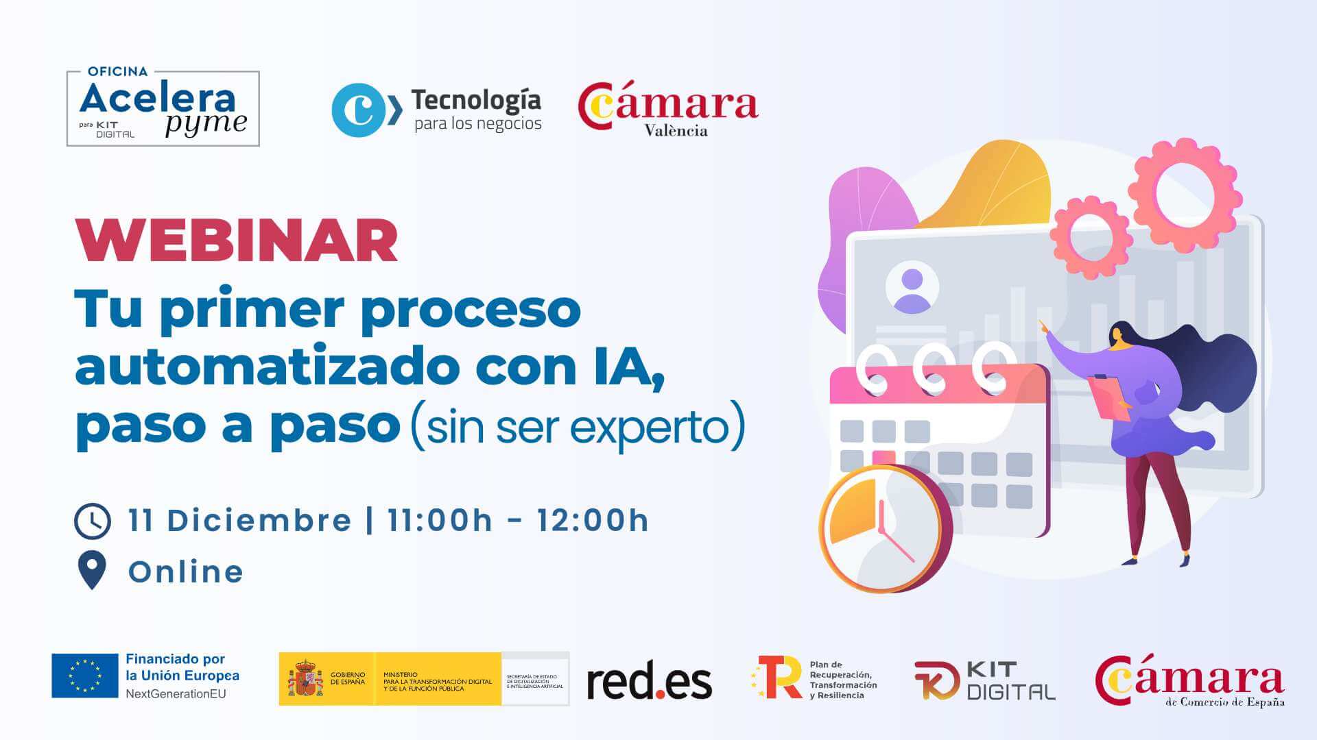 Webinar: Tu primer proceso automatizado con IA, paso a paso (sin ser experto)